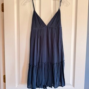NWT Garage Navy strappy sun dress